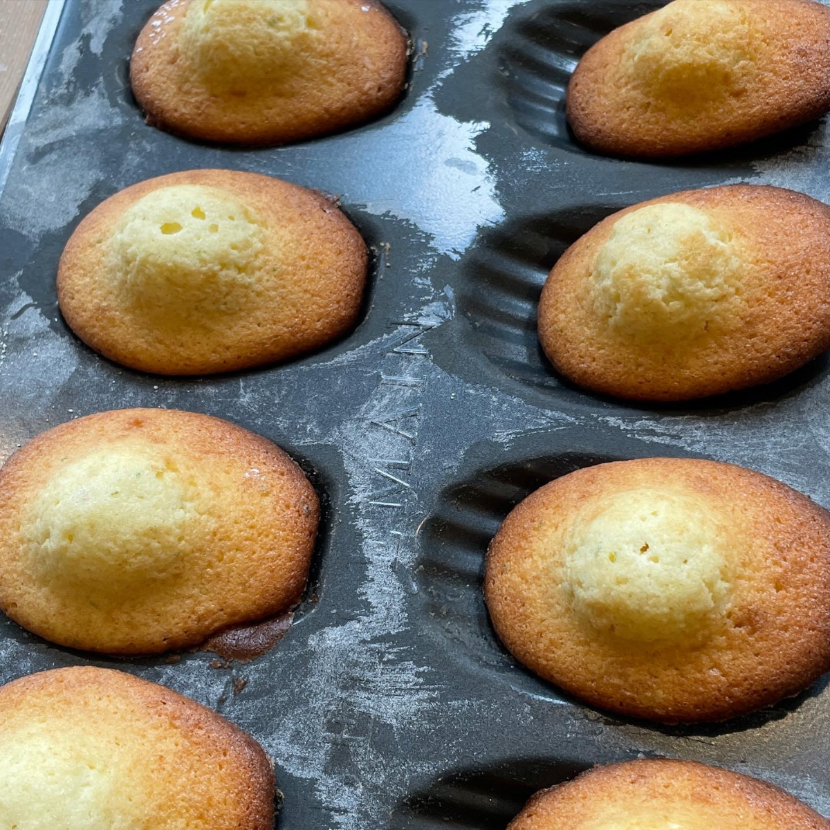 The French Vanilla Madeleines by Chef Renaud Lacipière
