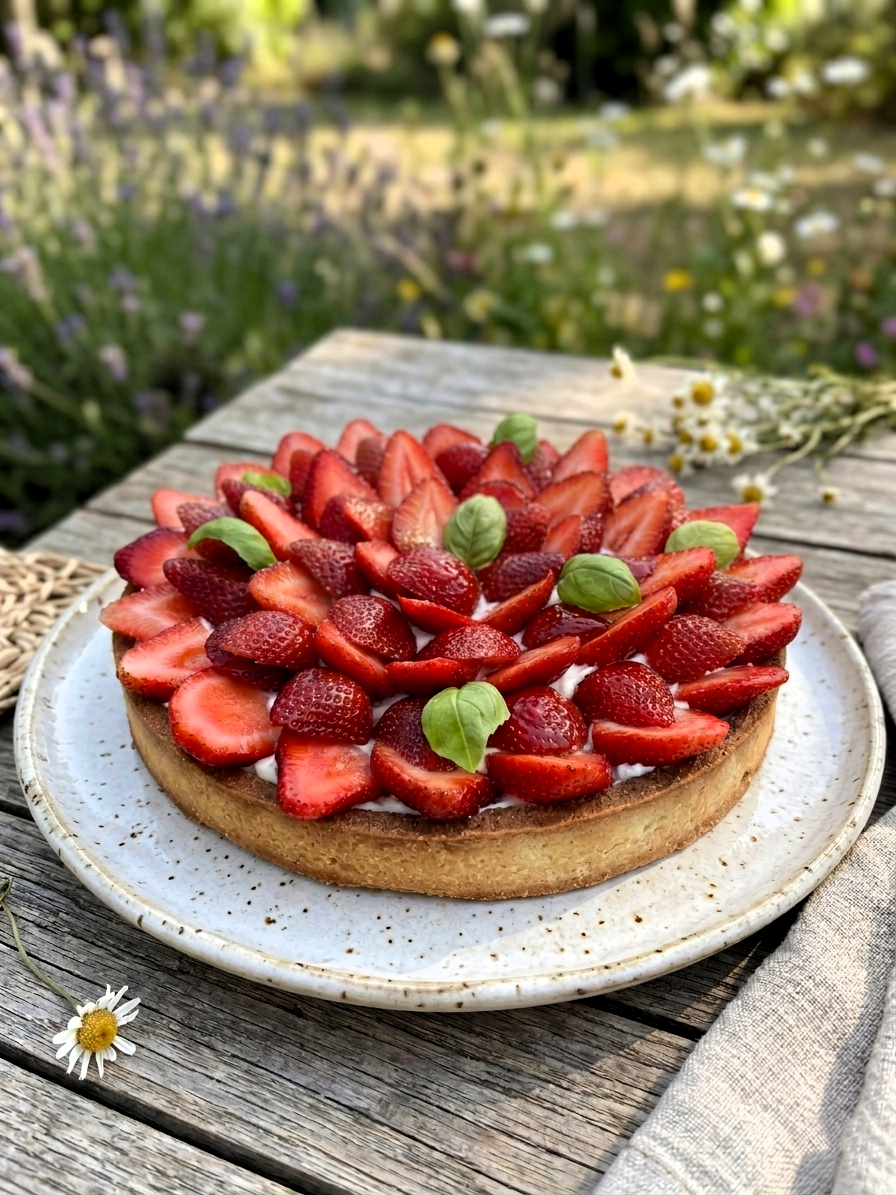 The Season's First Strawberry Tart