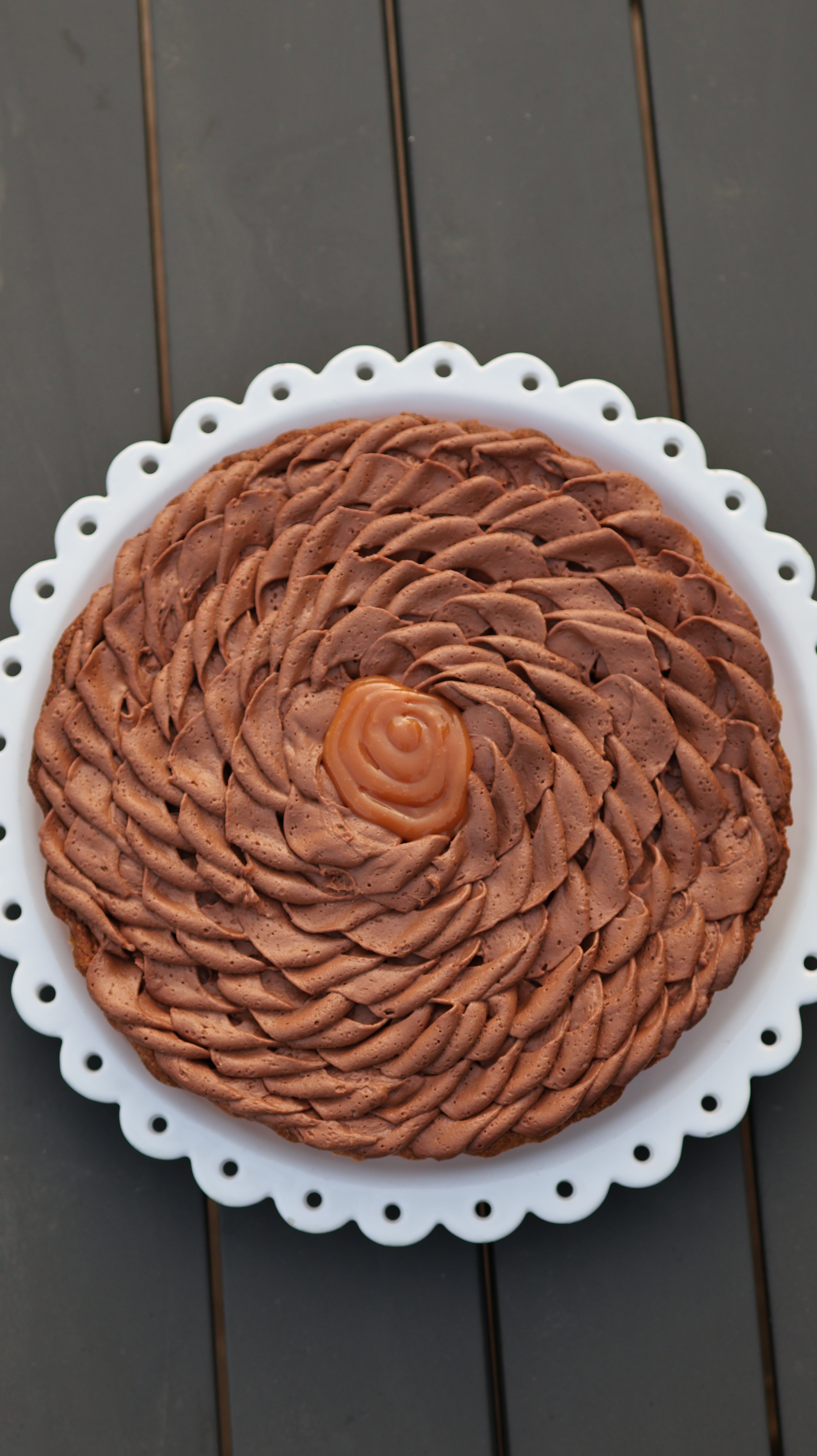 Chocolate & Caramel Tart