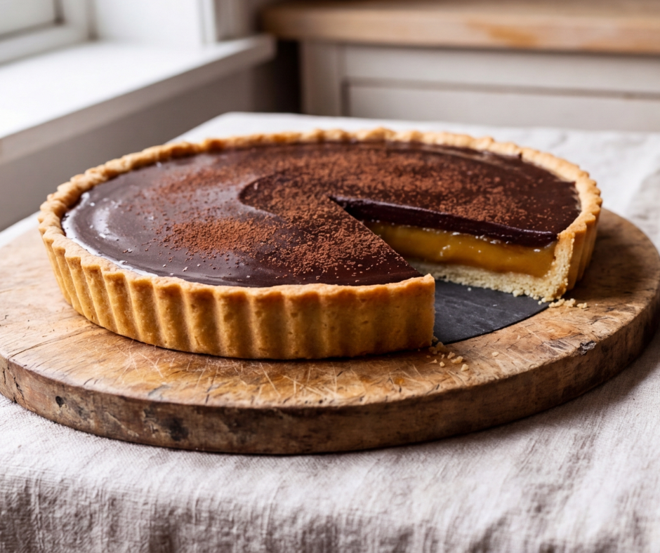 The Art of the Chocolate & Caramel Tart