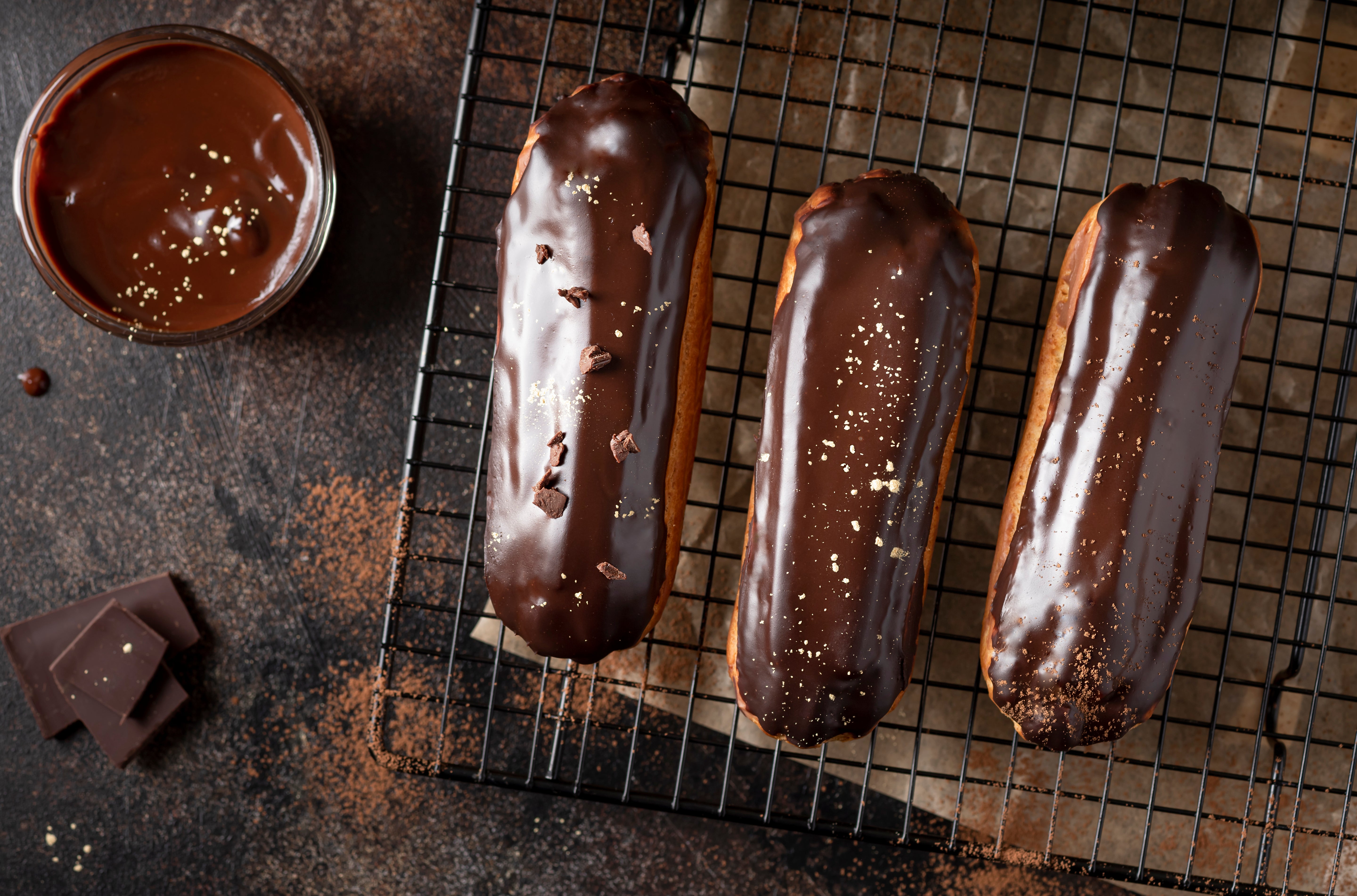The art of the classic French chocolate éclair